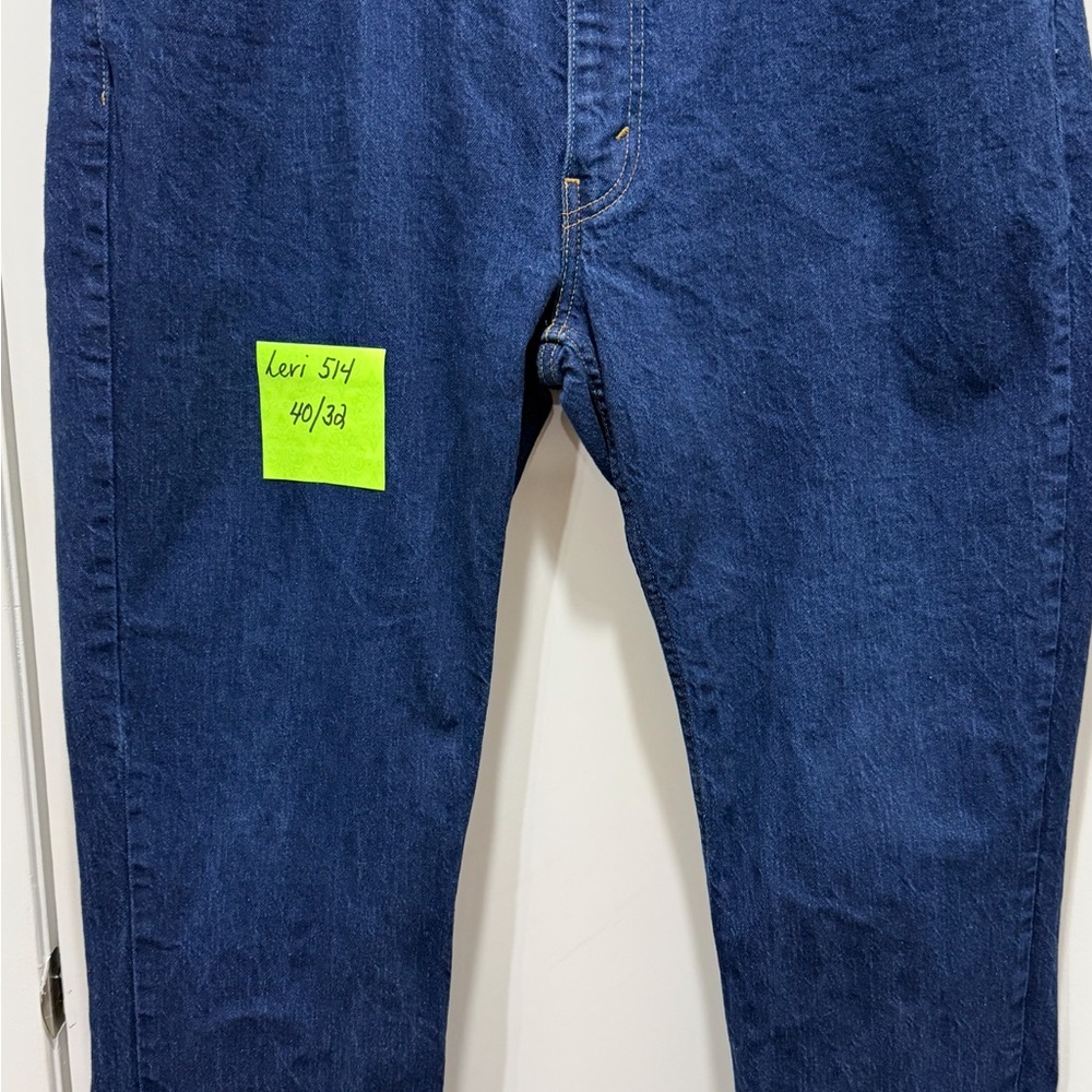 Levi's Men's Deep Blue Straight Jeans